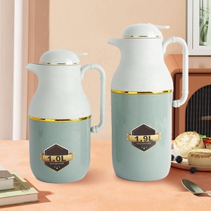 WUJO <span class=keywords><strong>2023</strong></span> nouvelle arrivée 1L 1.3L 1.6L 1.9L cafetière sous vide carafe garder au chaud 24h plastique arabe café Thermos - Product Image 2