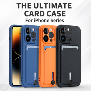 <span class=keywords><strong>Cover</strong></span> Antiurto per Telefono con Porta Carte per <span class=keywords><strong>iPhone</strong></span> 17 16 15 14 13 12 11 <span class=keywords><strong>7</strong></span> 8 Pro Max - Produttore all'Ingrosso di Custodie in Silicone - Product Image 2