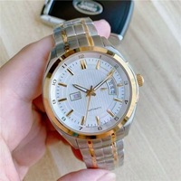Montre mécanique entièrement automatique pour homme Hangzhou, cadran 41 mm, acier inoxydable, verre saphir, aiguilles lumineuses, étanche 50 m