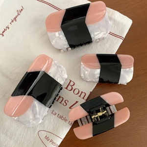 Pinzas para el Cabello con Incrustaciones de Acetato de Concha de Tortuga Personalizadas, Accesorios de Moda para el Cabello para Mujer - Product Image 2