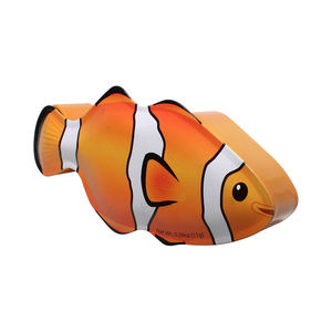 กระป๋องโลหะเคลือบดีบุกเกรดอาหารสำหรับใส่ขนมและของว่าง ลายปลาการ์ตูนพร้อมโลโก้สั่งทำ - Product Image 2