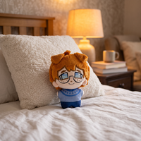 Peluches personnalisées OEM/ODM sur le thème des jeux d'anime, avec logo brodé, figurines de dessins animés, jouets doux, faible MOQ pour cadeaux d'affaires