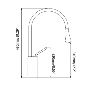 <span class=keywords><strong>AMAXO</strong></span> Robinet de lavabo mitigeur chaud et froid neuf Robinet de lavabo en or brossé populaire - Product Image 6
