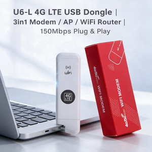 Interner Laptop 4G LTE USB-Modem Drahtloser Dual-Band-Dongle WLAN-Router <span class=keywords><strong>E3372h</strong></span> Hochgeschwindigkeits-150Mbps Hongheng Technology Datenmodem - Product Image 1