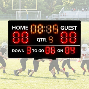 Marcador Digital Portátil LED GANXIN con Control Remoto, Tablero Electrónico para Contar Puntos en Fútbol Americano, <span class=keywords><strong>Rugby</strong></span> y Entrenamiento - Product Image 1