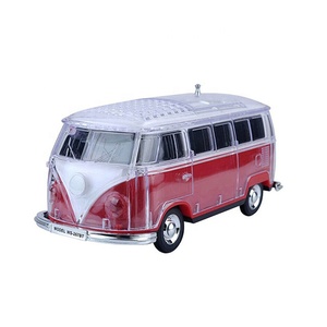 WS-267BT Sản Phẩm Mới <span class=keywords><strong>2025</strong></span> Đồ Trang Trí Trang Trí Nội Thất Sang Trọng Ford Volkswagen Vận Chuyển Xe Buýt Xe Hình Dạng Loa - Product Image 3