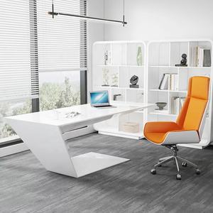 Oficina <span class=keywords><strong>desl</strong></span> muebles pintura hornear jefe mesa Simple moderno gran clase escritorio Ejecutivo Presidente gerente Escritorio - Product Image 1