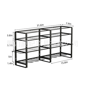 Wall Mounted Power <b>Tool</b> Organizer Heavy Duty Carbon Steel Rectangle Garage <b>Storage</b> For <b>Tools</b> Modern Design - Product Image 2