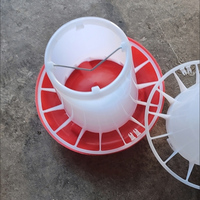 Seau d'alimentation pour volailles en plastique PP de 1,5 kg/2,5 kg/3 kg/5 kg/8 kg/9 kg/10 kg
