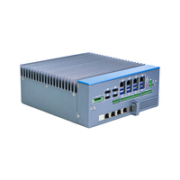Mini PC Industriel Puissant Intel Core 12e et 14e Génération Sans Ventilateur PCIe X16 6 Ports COM 4 Ports LAN GbE 12V-28V DC pour Vision Industrielle