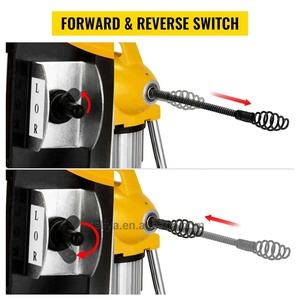 Điện 400W Hệ thống thoát nước cống ống Cleaner Cáp hệ thống thoát nước rắn cho nhà vệ sinh hệ thống thoát nước phòng tắm bồn rửa vòi hoa sen - Product Image 4