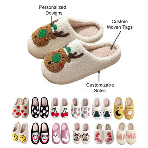 Custom Designer graziose scarpe da <span class=keywords><strong>donna</strong></span> da <span class=keywords><strong>donna</strong></span> da <span class=keywords><strong>donna</strong></span> in peluche per interni in morbida pelliccia calda - Product Image 1