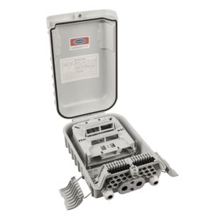 صندوق من الألياف الصناعية من caja، 4 مداخل و16 مخرجًا، صندوق طرفي من الألياف الصناعية fdb/odb/odp ثماني/16 أنوية، مادة pc+abs ip65 NAP - Product Image 3