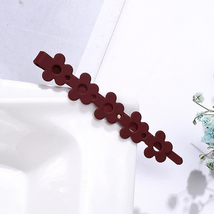 กิ๊บติดผมรูปดอกไม้หลากสี 10 ซม. อุปกรณ์เสริมผมแบบลำลองอเนกประสงค์ - Product Image 4