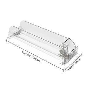 Rail de <span class=keywords><strong>réfrigérateur</strong></span> pour système d'organisation coulissant, <span class=keywords><strong>étagère</strong></span>s, distributeur de boissons pour <span class=keywords><strong>réfrigérateur</strong></span>, <span class=keywords><strong>étagère</strong></span> à bonbons et chocolat, séparateur poussoir - Product Image 2