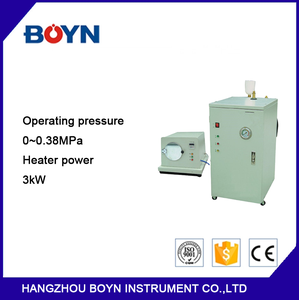 Verificador do encolhimento do vapor da tela do laboratório YG742 com caldeira elétrica do LDR para testar a mudança do tamanho da tela sob o tratamento livre do vapor - Product Image 6