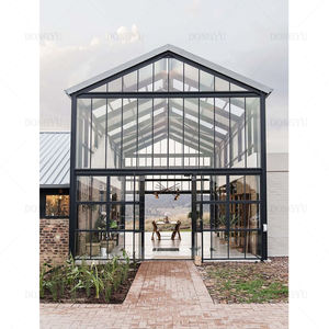 إطار من الزجاج لأربعة فصول في أوغندا للبيع، منزل فيلا للمناطق الخارجية، زجاج ألومنيوم لغرفة الشمس، الأكثر شعبية في المنزل الزجاجي للفنادق - Product Image 6