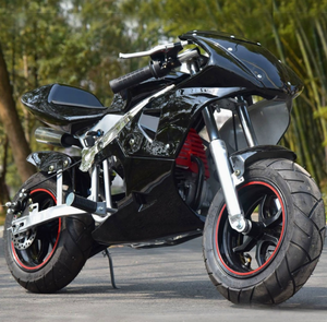 Minimoto de Carreras Todoterreno de 49 cc y 2 Tiempos, Monocilíndrica, Refrigerada por Aire, Velocidad Máxima 50 km/h, 2 Faros Delanteros, para Adultos y Niños - Product Image 4