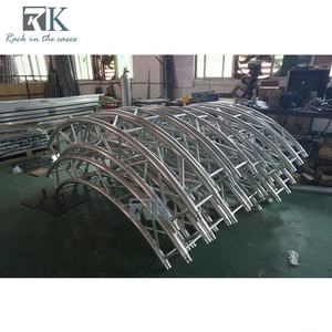 RK 290*290mm Heavy-Duty Spigot Round Truss Aluminum 6082-T6 TUV Certified Model RKS-SQ29100-T3 for Concert & Event Roof Systems - Product Image 4