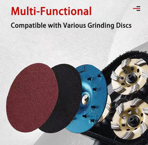 Ponceuse murale industrielle portative pour le meulage et le rainurage du béton, ponceuse de sol combinée à triple tête - Outils ChongHua - Product Image 4