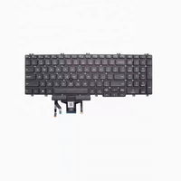 UK Keyboard Laptop AS untuk Dell Presisi 5500 3501 3540 3541 Notebook Keyboard Internal untuk Latitude 3500 5501 Keyboard Laptop