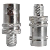Conector Hembra BNC-C-K4 de Latón de Fábrica de Buen Rendimiento, Crimpado RG59