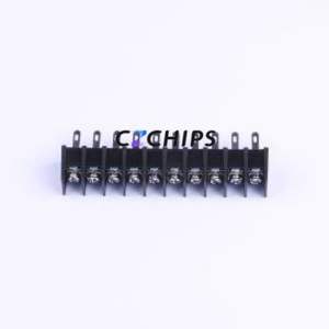 KF25H-7.62-10P Barrier Terminal Block Through hole Component (THT),P=7.62mm Connector Two Sides 7.62mm 1x10P Straight Pin - Product Image 1