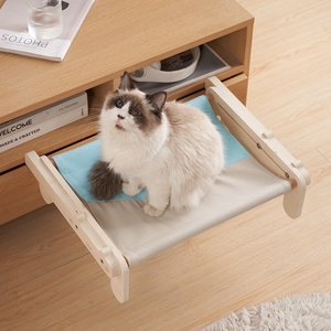 Cama <span class=keywords><strong>para</strong></span> Mascotas de Madera Maciza, Cama <span class=keywords><strong>para</strong></span> Perros y Gatos, Colgante o de Pie, Desmontable, Lavable, <span class=keywords><strong>Hamaca</strong></span> <span class=keywords><strong>para</strong></span> Todas las Estaciones, Estilo Popular en Internet - Product Image 1