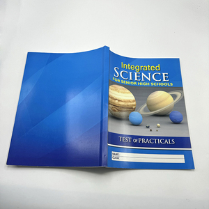 Kitap baskı hizmetleri Softcover çalışma kitabı baskılı öğrenciler için özel tam renkli bilim ders kitabı - Product Image 2