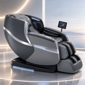 Luxury Vending 3D <b>Zero</b> <b>Gravity</b> Bluetooth Massage <b>Chair</b> Neck Waist Leg Arm Full Body Foot Massager Heating USB Rechargeable - Product Image 2