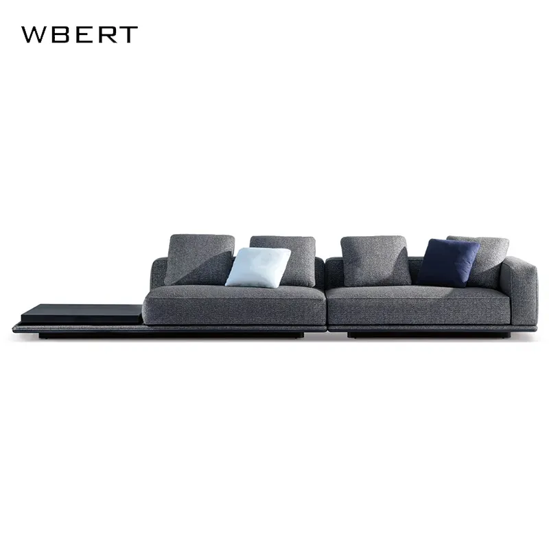 أريكة من WBERT تصميم تزيين داخلي قماش من القطن والنفخ أريكة للفنادق والقاعات