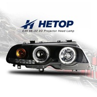 Phares HETOP SONAR E46 pour BMW Série 3 (1998-2002) – Amélioration des phares de voiture avec DRL, accessoires modifiés Plug and Play