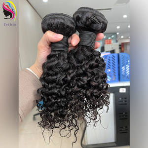 קינקי מתולתל טבעי מינק ברזילאי פרואני גלם הודי וייטנאמי בורמזי זול שיער טבעי weave הארכת <span class=keywords><strong>3</strong></span> צרור עם סגירת - Product Image 5