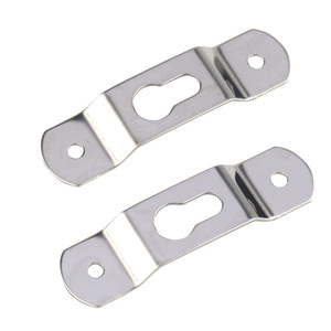 Colgador de cuadros oculto de acero inoxidable, gancho rectangular montado en la pared con capacidad de carga de 5-10 kg para marcos y paneles - Product Image 1