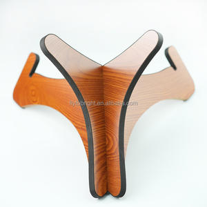 حامل لسان من خشب الزان الصلب عالي الجودة ، حامل مقلاة 42x42x23 ، شعار مخصص - Product Image 4