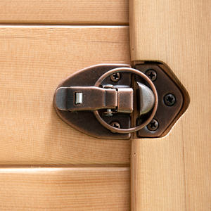 Sauna Finlandese a Vapore Secco per Interni a Infrarossi Lontani per 2 Persone in Legno di Hemlock/Cedro Rosso del Produttore OEM - Product Image 3