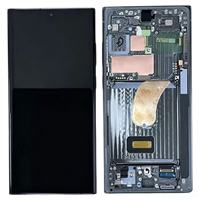 Pantalla Táctil LCD OLED Usada con Marco para Samsung Note10 Note20 Ultra S22U S23U S24U