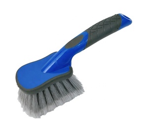 <span class=keywords><strong>EcoClean</strong></span> Mango corto Limpieza de neumáticos de coche Cepillo de rueda de detalles de lavado - Product Image 1