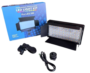 Luce LED300 Portatile per Fotografia e Performance Live, Illuminazione Professionale Pieghevole 5V per <span class=keywords><strong>Video</strong></span> - Product Image 4