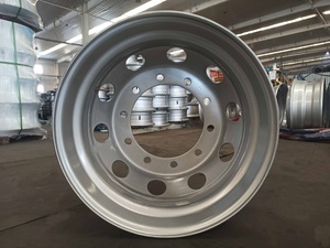 Llantas de acero sin cámara para camión pesado, llantas de 22,5 pulgadas, 11R22.5, 12R22.5, 22.5X8.25, 22.5X9.00 - Product Image 5