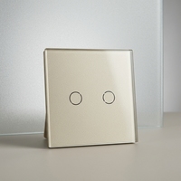 Customized 1.5mm Switch Tempered Glass Light Switch Touch Panel Glass,Electrical Wall Switches Glass Panel