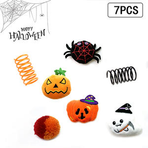 Fournitures pour animaux de compagnie, ensemble de jouets pour chat d'Halloween, jouet en peluche pour chat pour le divertissement, produits interactifs pour chat - Product Image 3
