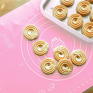Extra Large Food Grade Non-stick Silicone Baking <b>Mat</b> for <b>Rolling</b> Out Dough and Pastry 40x60cm Eco-Friendly Countertop <b>Mat</b> - Product Image 4
