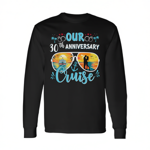 Camiseta de manga larga para el 30.º aniversario de nuestra crucitaña, para celebrar la boda - Product Image 2