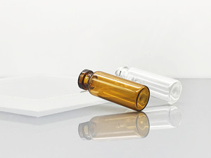 Transparent 5ml Pull Tube 2ml Brown Penlin Glass <b>Bottles</b> <b>Plastic</b> Dropper Stock Solution Freeze-Dried Powder Containers 100ml - Product Image 5