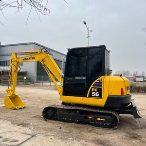 Excavatrice agricole Komatsu PC56-7 de 5 tonnes, mini-excavatrice sur chenilles de 5 tonnes, bon marché et de haute qualité, en stock, livraison rapide - Product Image 4