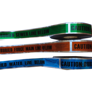 <span class=keywords><strong>Nastro</strong></span> di avvertenza rilevabile con <span class=keywords><strong>nastro</strong></span> di avvertimento sotterraneo più venduto con fili traccianti per la sicurezza dei servizi e delle costruzioni - Product Image 6