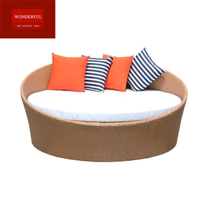 <span class=keywords><strong>Lettino</strong></span> Prendisole da Esterno in Rattan per Spiaggia e <span class=keywords><strong>Mare</strong></span>, Design Relax, Colore a Scelta - Product Image 2
