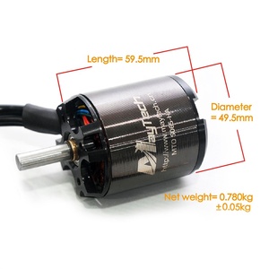 Motore Brushless Sensored Maytech 5065 70KV per <span class=keywords><strong>Skateboard</strong></span> Elettrico, Scooter Elettrico Fai-da-Te e Giocattoli - Product Image 6