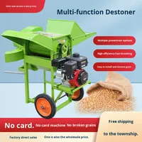 Décortiqueuse multifonctionnelle pour colza, riz, soja, blé, sorgho – Machine agricole à alimentation complète, légère, 50 kg